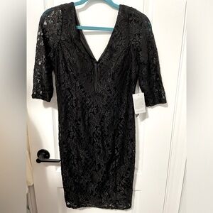 Black Lace Dress from Nordstrom. Size 4. BNWT
